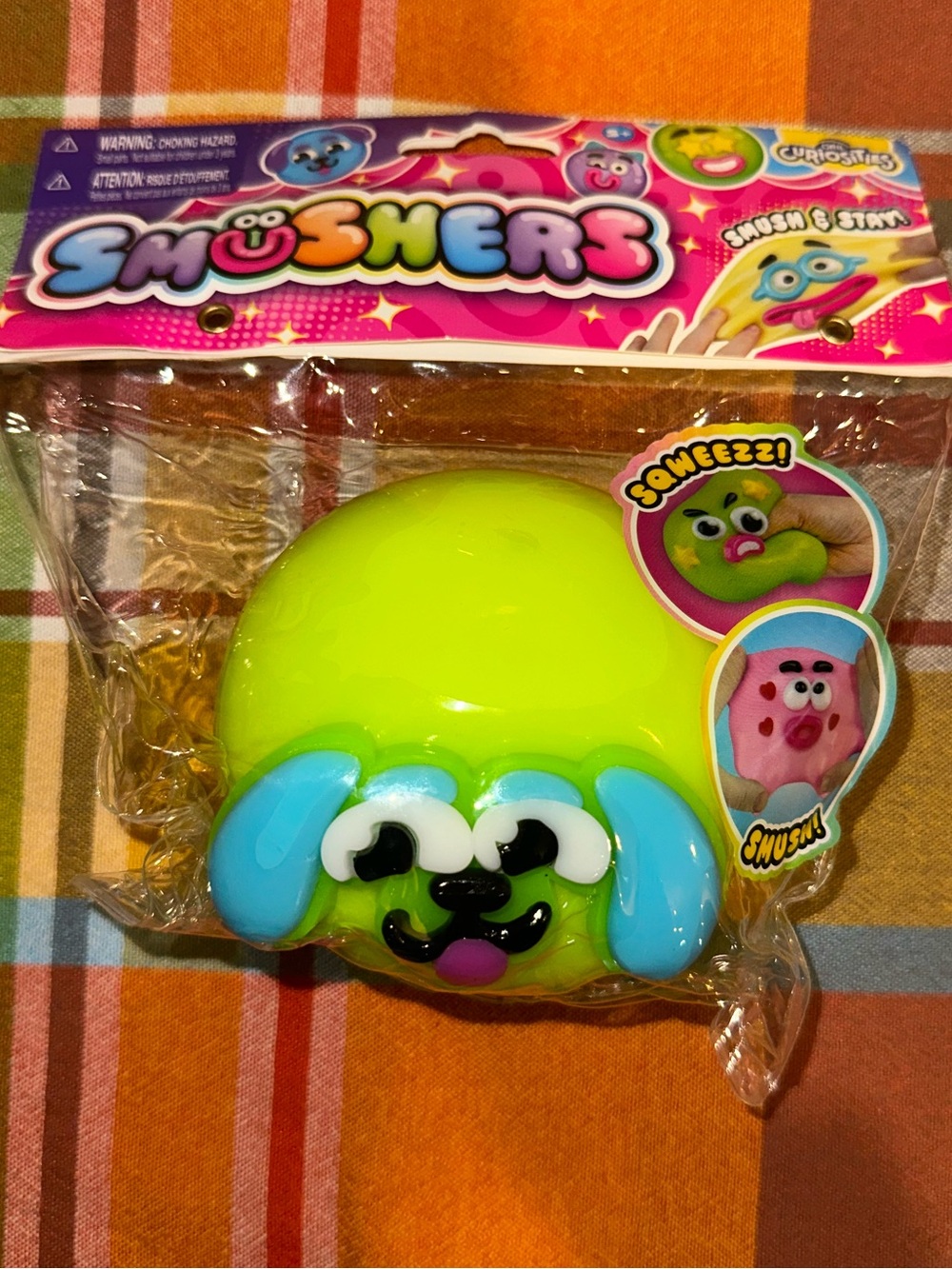 Viral Orb Smushers Squishy - Green NWT (One) with case